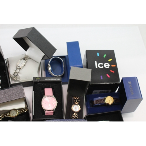 570 - Job Lot Assorted Boxed Quartz Watches UNTESTED
