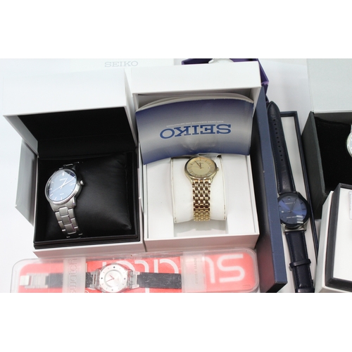 572 - Job Lot Assorted Boxed Quartz Watches UNTESTED