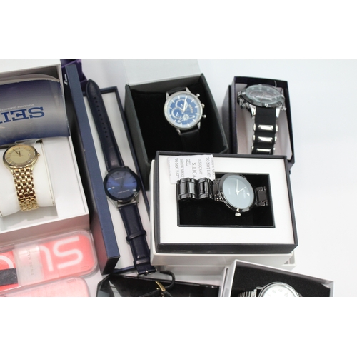 572 - Job Lot Assorted Boxed Quartz Watches UNTESTED
