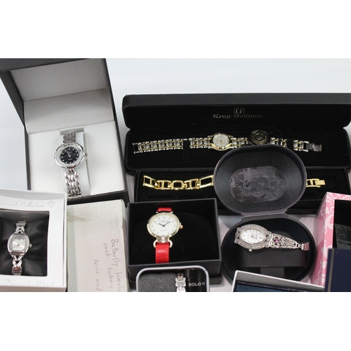 573 - Job Lot Assorted Boxed Quartz Watches UNTESTED