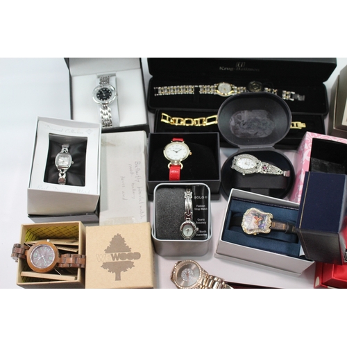 573 - Job Lot Assorted Boxed Quartz Watches UNTESTED