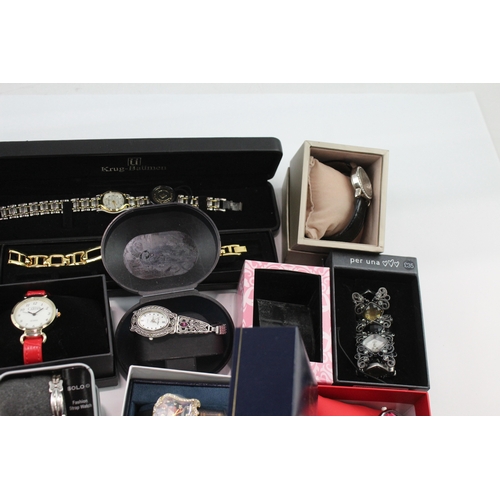 573 - Job Lot Assorted Boxed Quartz Watches UNTESTED