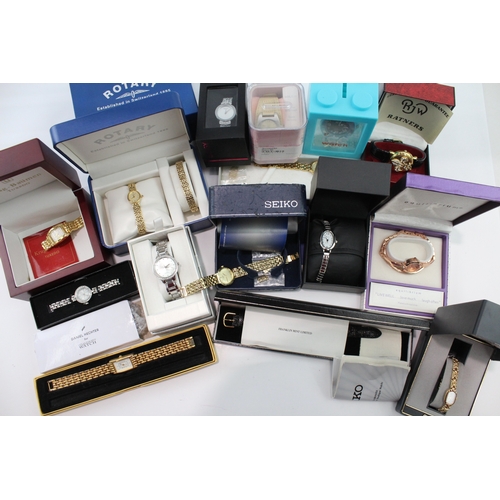 576 - Job Lot Assorted Boxed Quartz Watches UNTESTED