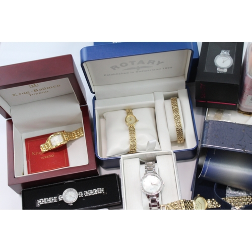 576 - Job Lot Assorted Boxed Quartz Watches UNTESTED