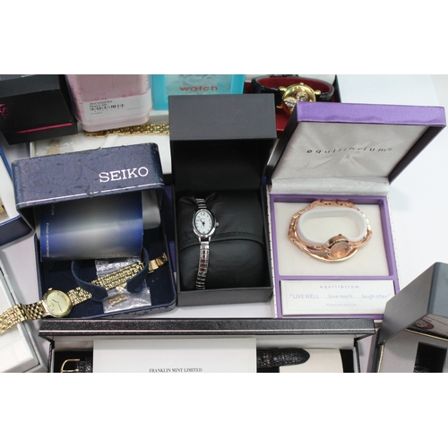 576 - Job Lot Assorted Boxed Quartz Watches UNTESTED