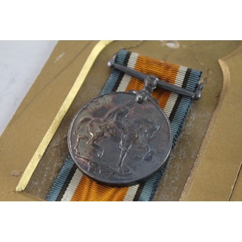 578 - WW1 Medal Pair Named To L-10436 Pte C.H Terry Midd'x Regt