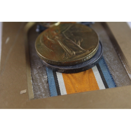578 - WW1 Medal Pair Named To L-10436 Pte C.H Terry Midd'x Regt