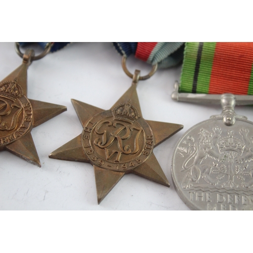581 - Mounted WW2 France & Germany Star Medal Group