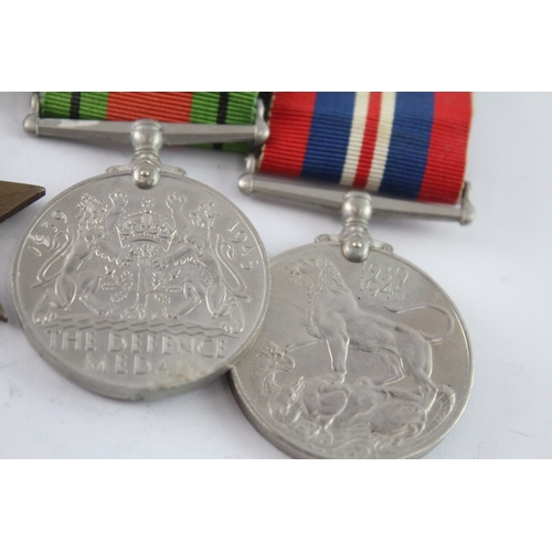 581 - Mounted WW2 France & Germany Star Medal Group
