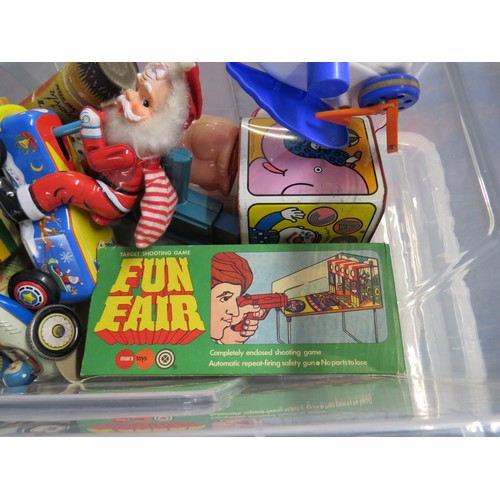 548 - Vintage Toys TOMY Jack In Box Marx Fun Fair Disney Japan Tin Plate Job Lot