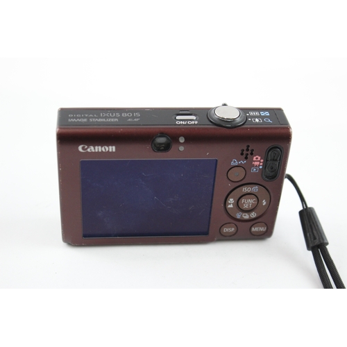 Canon IXUS 80 IS Digital Compact Camera Working w/ Canon 3x Optical IS ...