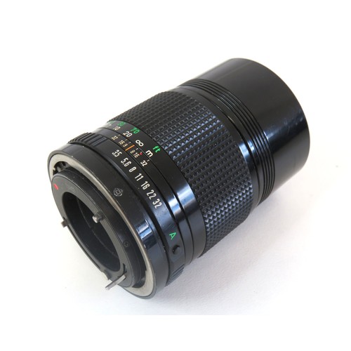 81 - Canon FD 135mm f/3.5 prime telephoto lens, working