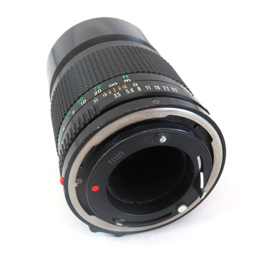 81 - Canon FD 135mm f/3.5 prime telephoto lens, working