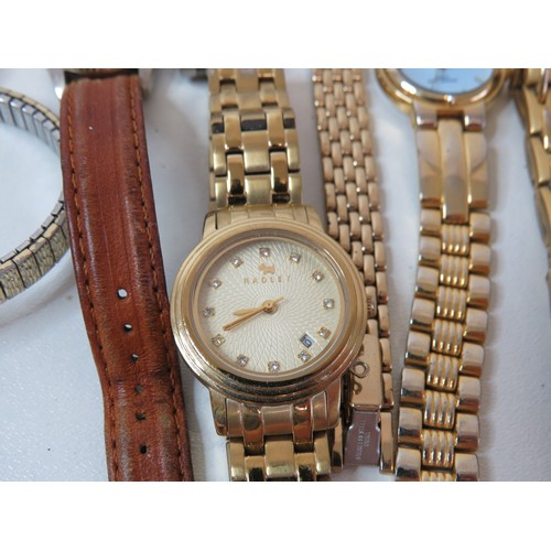 287 - A job lot of ladies vintage watches.