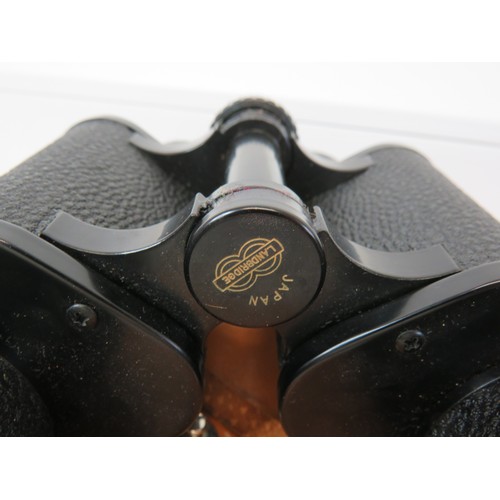 296 - Two pairs of binoculars with cases, Vespa Superfield 12x50 Field and Frank Nipole 10x50 Field, both ... 