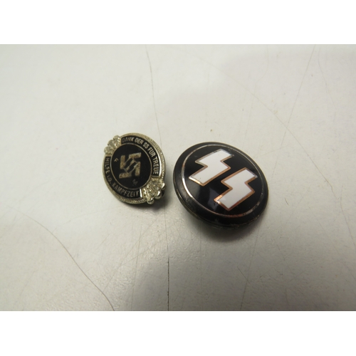 241 - Two German badges