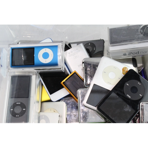 iPod Job Lot Assorted GB Storage Amounts and Models Untested Collection 3KG