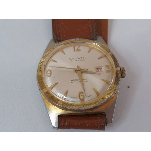 110 - Cyma and oliva watches- working order