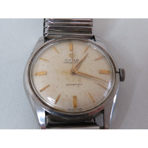 110 - Cyma and oliva watches- working order