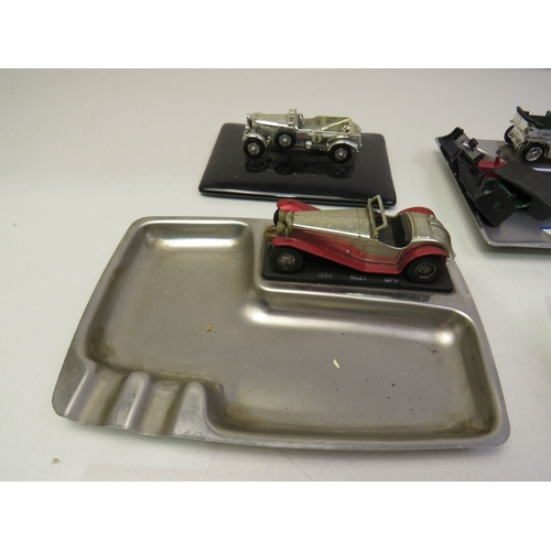 203 - Matchbox vehicle ash trays, trinket box and other diecast