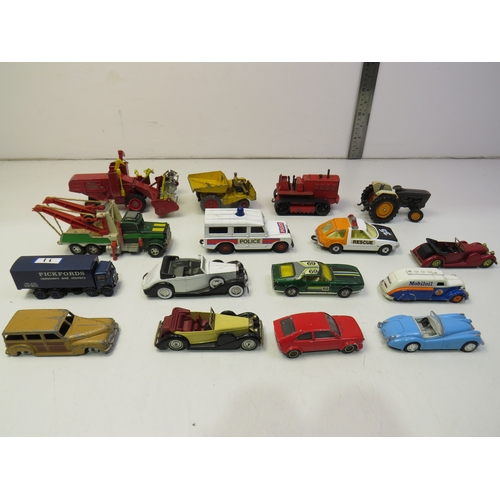 210A - Assortment of Dinky, Corgi, Matchbox and other diecast