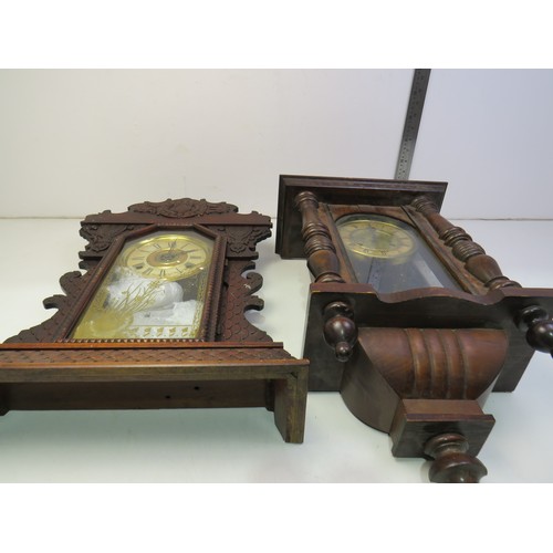 175 - Two long case clocks