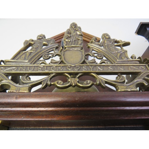 177 - Two pendulum wall clocks