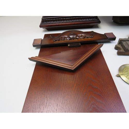 179 - Two longcase wall clocks