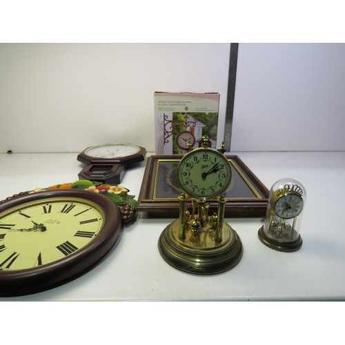 184 - Joblot of assorted clocks