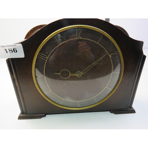 186 - Three mantle clocks
