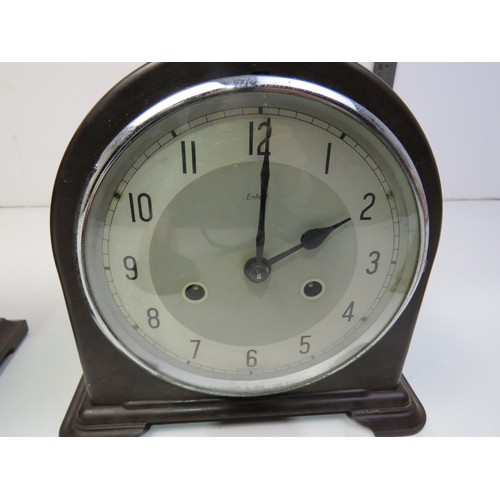 187 - Three mantle clocks