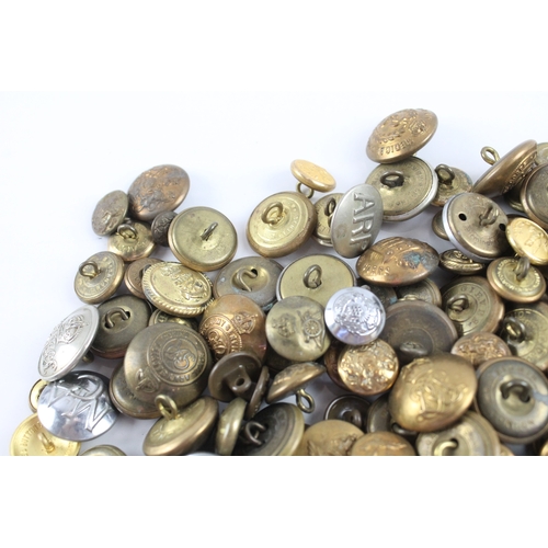 Mixed Buttons Lot Antique/ Vintage Job Lot Inc Military, ARP, Medical ...