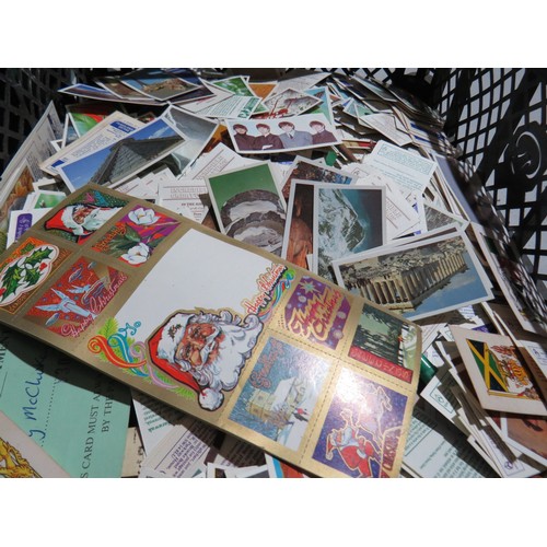 Assortment of cigarette cards