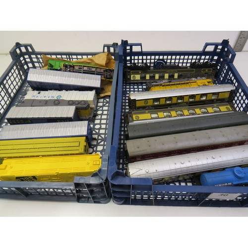 30 - Job lot of assorted model railway trains