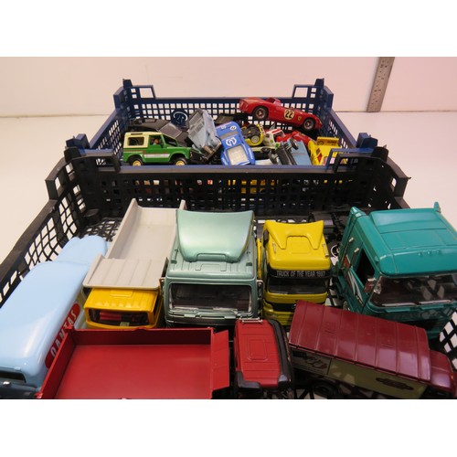 38 - Job lot of model cars and trucks