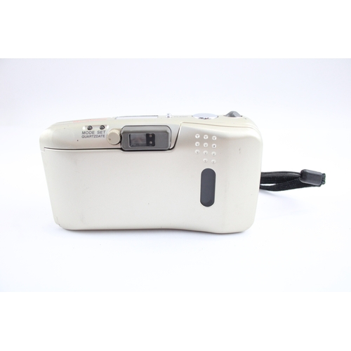 487 - Olympus MJU Zoom 105 Compact Film Camera Working w/ 38-105mm Lens