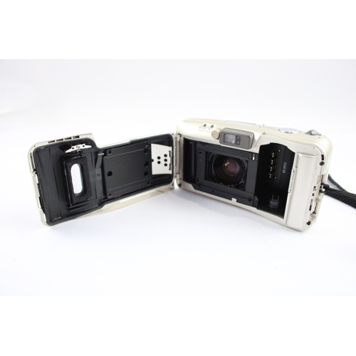 487 - Olympus MJU Zoom 105 Compact Film Camera Working w/ 38-105mm Lens