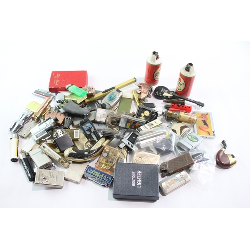 489 - Pocket Lighters Tobacciana Collectables Novelty Job Lot