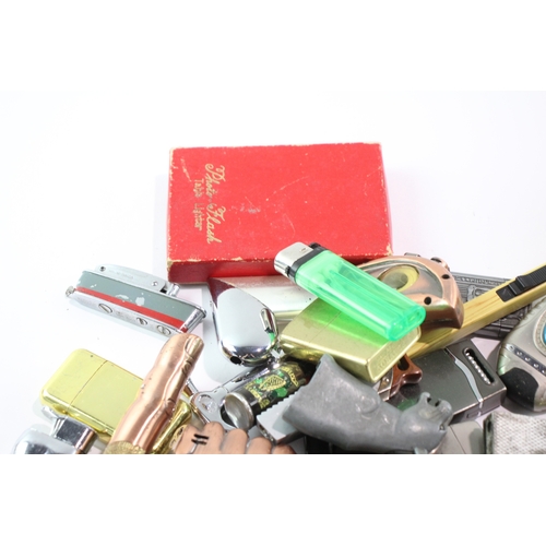 489 - Pocket Lighters Tobacciana Collectables Novelty Job Lot