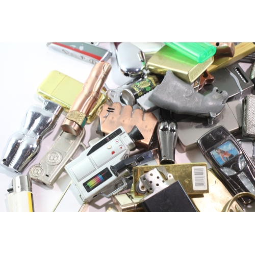 489 - Pocket Lighters Tobacciana Collectables Novelty Job Lot