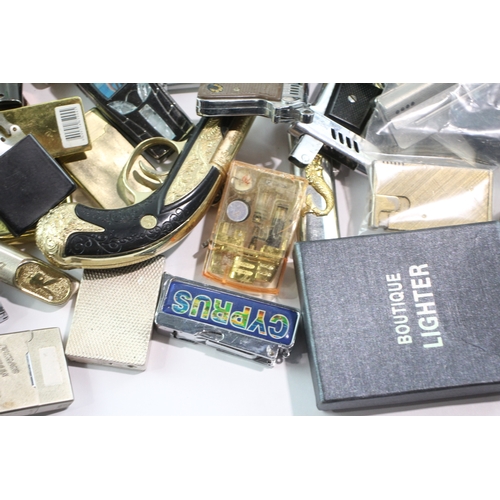 489 - Pocket Lighters Tobacciana Collectables Novelty Job Lot