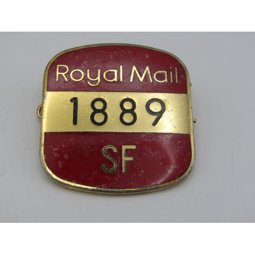82 - Vintage Royal Mail Postman's Cap Badge
