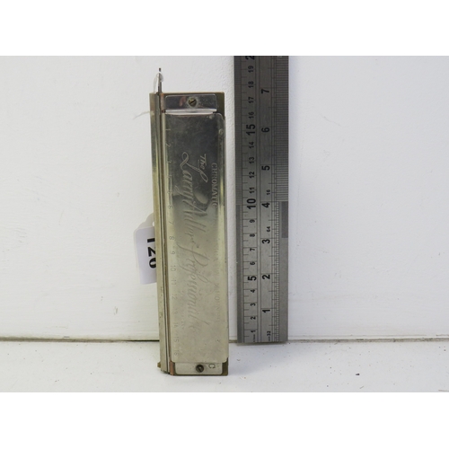 126 - The 'Larry Adler' Professional 16 Chromatic Harmonica by M. Hohner, made in Germany.