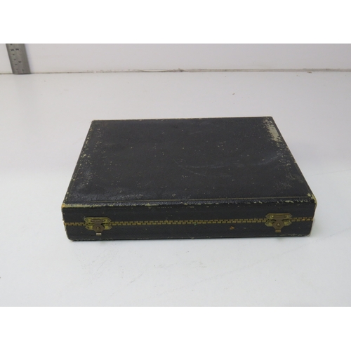 120 - EPNS fish cutlery set with knives and forks.