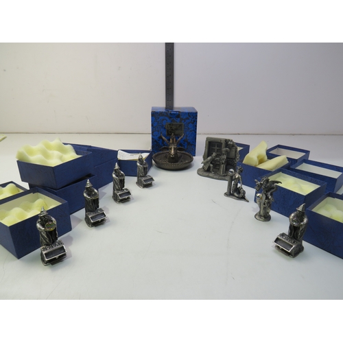 138 - Eight Tudor Mint models signed by artist and sculptor