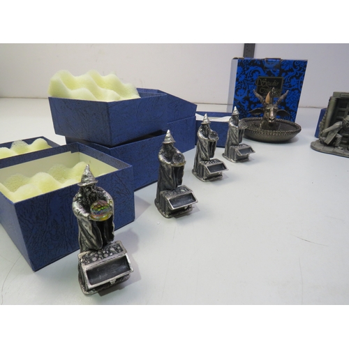 138 - Eight Tudor Mint models signed by artist and sculptor