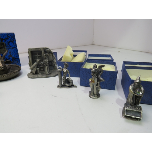 138 - Eight Tudor Mint models signed by artist and sculptor