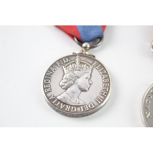 21 - ER II Imperial Service & National Service Medal Group - Pte Peter H. Taylor RPC