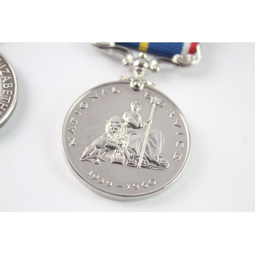 21 - ER II Imperial Service & National Service Medal Group - Pte Peter H. Taylor RPC