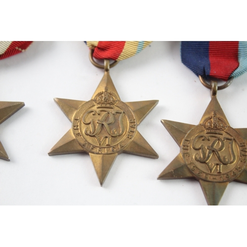 23 - Boxed WW2 Army Italy & Africa Star Medal Group